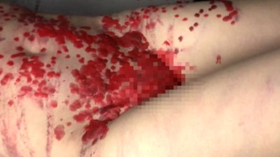 完全奴隷 露出と鞭と蝋燭と